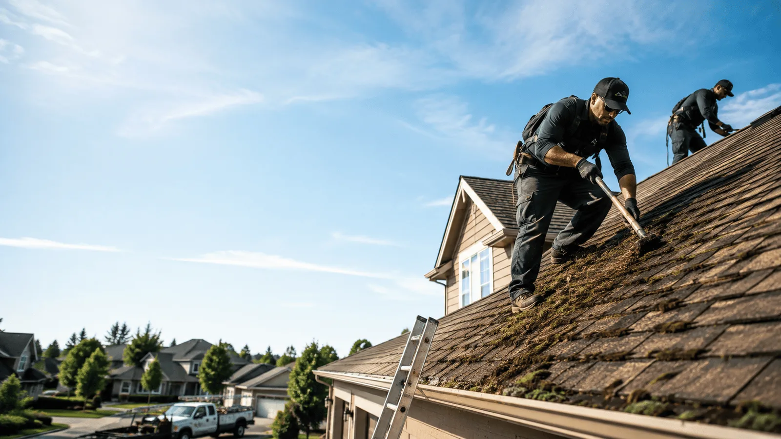 Roof Moss Removal in Gilbert, AZ near me